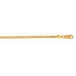 18K Gold 2.2mm Gourmette Chain Online now