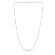 Sterling Silver 3mm Moon-cut Bead Chain Online Sale