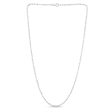 Sterling Silver 2.5mm Moon-cut Bead Chain For Sale