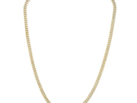 14K 4.25mm Fancy Ice Chain Online Hot Sale