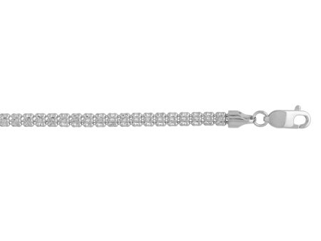 14K 3.14mm Fancy Ice Chain Hot on Sale