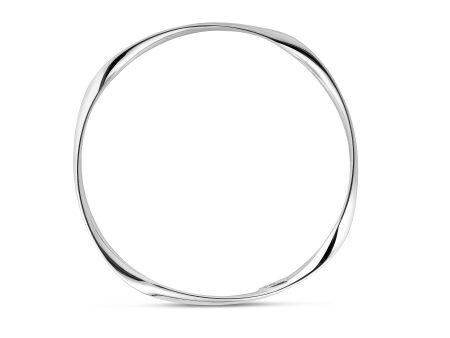 Silver Slip on Bangle For Cheap