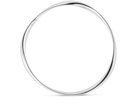 Silver Slip on Bangle Online