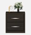 Verona Bedside Table in Fumed Oak Finish with Drawers For Cheap