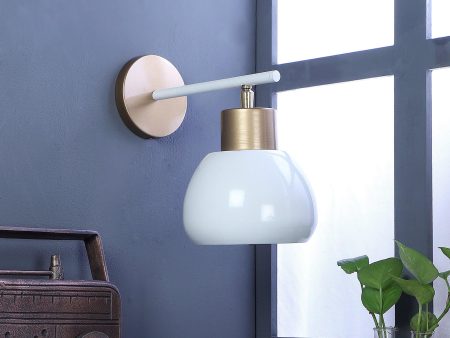 Bon-Bon White Metal Wall Light by SS Lightings Hot on Sale