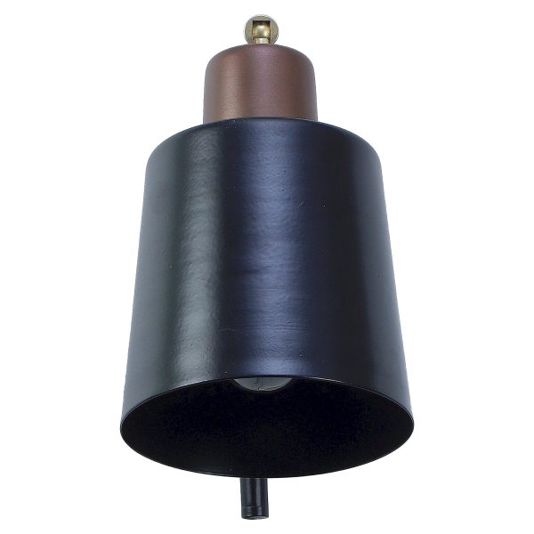 Two-Way Black Metal Wall Light by SS Lightings Fashion