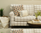 Bailey 3 Seater Fabric Sofa Discount