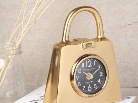 Bag of Time Table clock in Black Discount