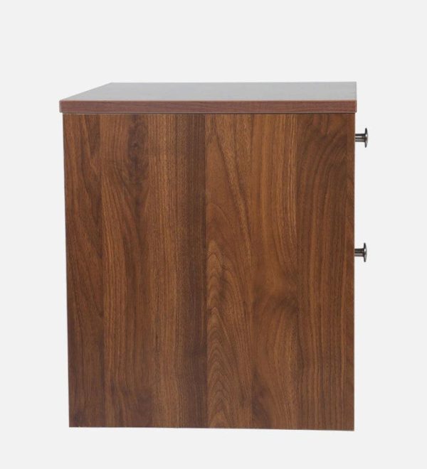 Bedside Table In Columbian Walnut Finish With Drawer Online