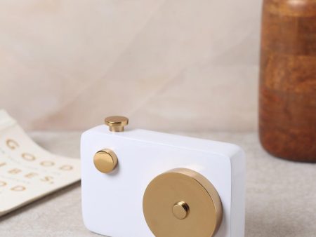 Vintage Shutter Charm In Gold Discount