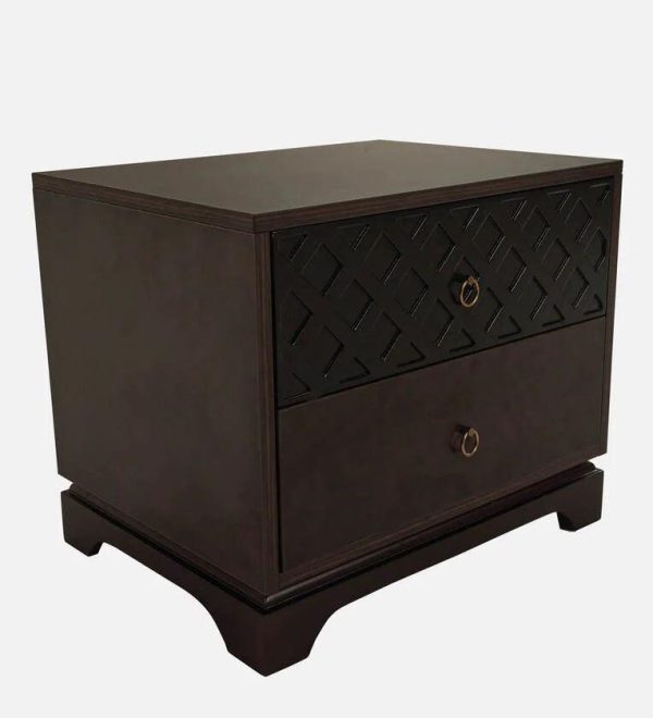 Bedside Table In Brown Colour Supply