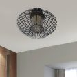 Salma 1 Head Black Mordern Chandelier By SS Lightings Cheap