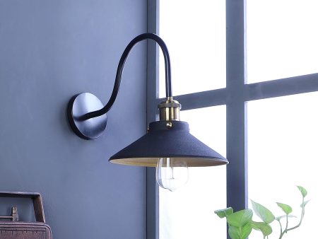 Ancient Black Metal Wall Light by SS Lightings For Cheap