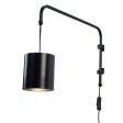 Cicero Black Metal Wall Light by SS Lightings For Cheap