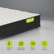 Single Size Luxuriate Orthopedic Hybrid Memory Foam Pocket Spring Mattress Cheap