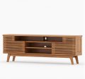 AARON MID-CENTURY MODERN SOLID TEAK WOOD TV MEDIA CABINET Discount