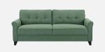 Fabric 3 Seater Sofa In Green Colour Sale