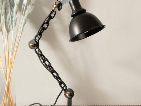 Handmade Chain Linkdesk Lamp on Sale