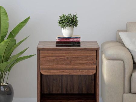 Bedside Table In Columbian Walnut Colour Online Sale