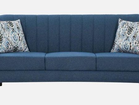 Fabric 3 Seater Sofa in Grey Colour Online Hot Sale