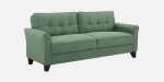 Fabric 3 Seater Sofa In Green Colour Sale