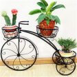 3-Tier Garden Cart Planter Stand Flower Pot Stand Hot on Sale