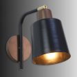 Two-Way Black Metal Wall Light by SS Lightings Fashion