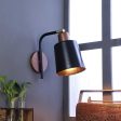 Two-Way Black Metal Wall Light by SS Lightings Fashion