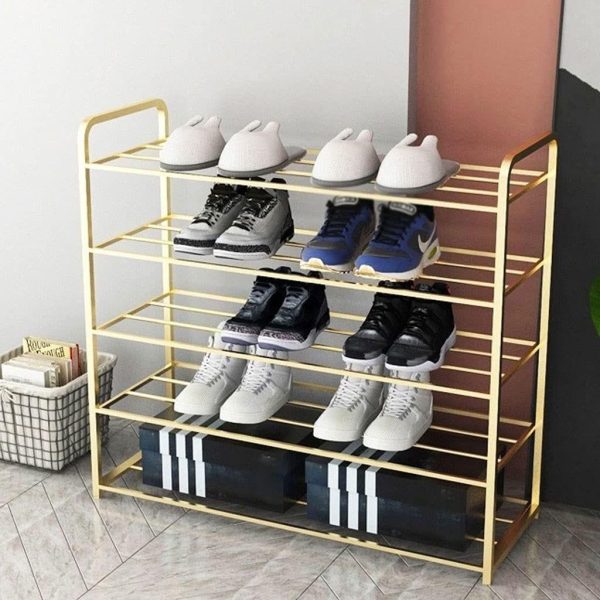 MODERN 5 -Tier Metal Shoe Rack. Supply