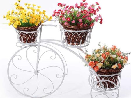 3-Tier Garden Cart Planter Stand Flower Pot Stand Hot on Sale