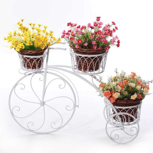 3-Tier Garden Cart Planter Stand Flower Pot Stand Hot on Sale