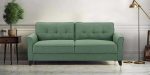 Fabric 3 Seater Sofa In Green Colour Sale