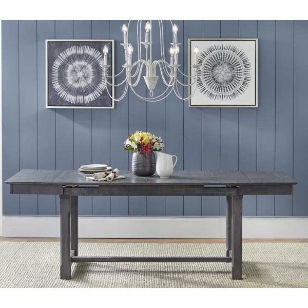 Extendable Trestle Dining Set Online now