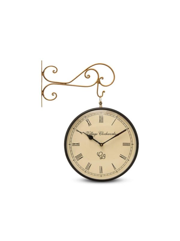 Station Clock Brass 10 Inches For Discount