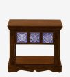 Sheesham Wood Bedside Table In Scratch Resistant Provincial Teak Finish Fashion