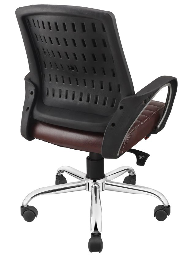 Smart Ergonomic Office Chair in Brown Online Hot Sale