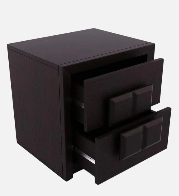 Choco Bedside Table in Vermont Finish with Drawers Online now