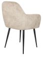 Adiko Lounge Chair Stool in Cream Color Discount