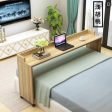 Overbed Rolling Table Laptop Breakfast Wooden Table Trolley Cheap