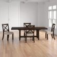 5 - Piece Trestle Dining Set Cheap