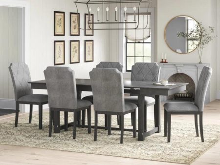 Extendable Trestle Dining Set Online now