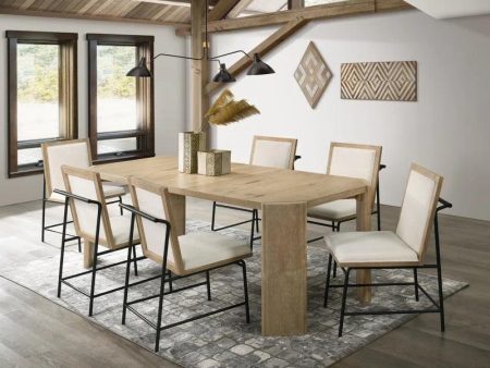 7 - Piece Extendable Dining Set Online now