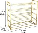 MODERN 5 -Tier Metal Shoe Rack. Supply