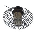 Salma 1 Head Black Mordern Chandelier By SS Lightings Cheap