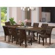 9 - Piece Extendable Trestle Dining Set Online Hot Sale