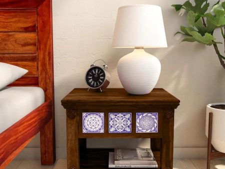 Sheesham Wood Bedside Table In Scratch Resistant Provincial Teak Finish Fashion