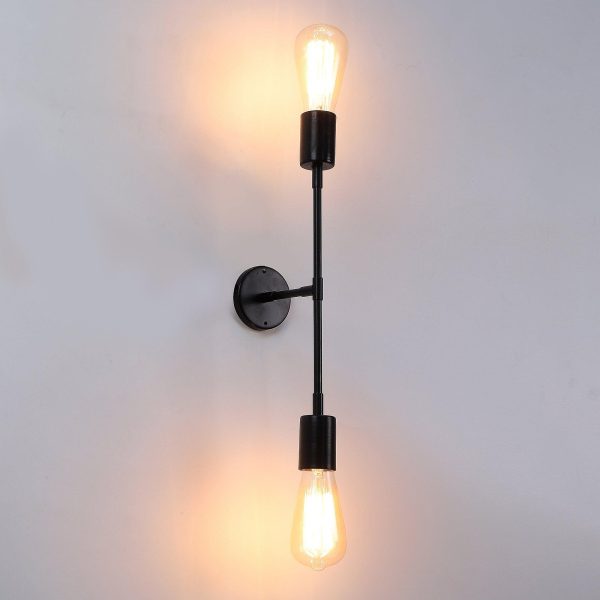 Premium Black Metal Wall Light by SS Lightings Online Hot Sale