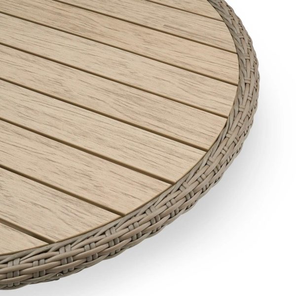 Malta Outdoor Round Pedestal Coffee Table Online Hot Sale