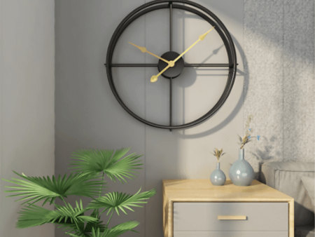 18 Inch black 🖤 Wall clock Discount