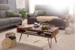 Abigail Coffee Table in Solid Wood Supply